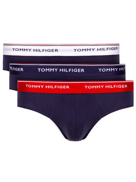 Tommy Hilfiger Tommy Hilfiger Set di 3 slip 3p Brief 1U87903766 Blu scuro