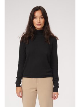 TeeShoppen TeeShoppen Sweter 'Basic Collection' Czarny Regular Fit