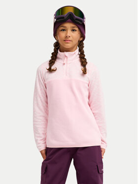 Roxy Roxy Felpa di pile Alabama ERGFT04011 Rosa Relaxed Fit