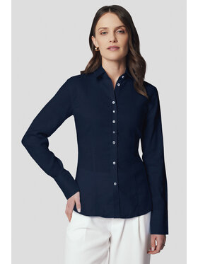 Lancerto Lancerto Koszula Meril KO073125000008 Granatowy Slim Fit