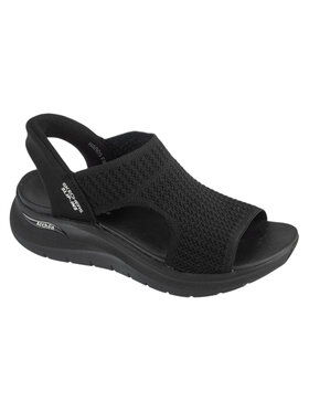 Skechers Skechers Sandały Slip-ins: Arch Fit 2.0 Sandal - My Everyday Czarny