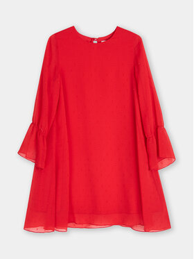 minimi minimi Sukienka 120/19C Czerwony Relaxed Fit