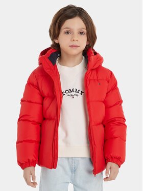 Tommy Hilfiger Tommy Hilfiger Vatovaná bunda Essential KB0KB08341 M Oranžová Regular Fit
