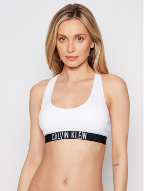 Calvin Klein Swimwear Calvin Klein Swimwear Góra od bikini KW0KW01302 Biały