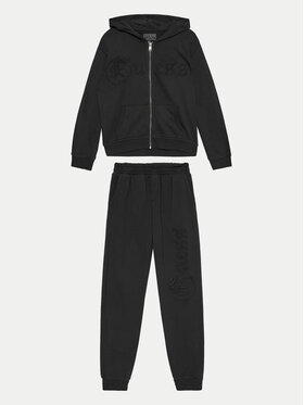 Guess Guess Спортивний костюм L4BG00 KAX74 Чорний Regular Fit