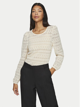Vila Vila Sweater Chikka 14095731 Bézs Standard Fit