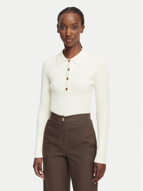 MICHAEL Michael Kors MICHAEL Michael Kors Pullover MR661ER5ZV Creme Slim Fit