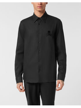 PHILIPP PLEIN PHILIPP PLEIN Koszula 25537 Czarny Regular Fit