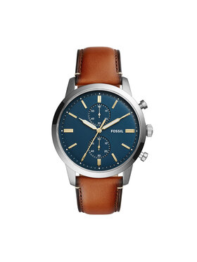 Fossil Fossil Zegarek Townsman FS5279 Brązowy