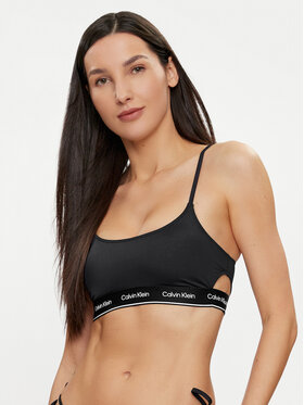 Calvin Klein Swimwear Calvin Klein Swimwear Bikini partea de sus KW0KW02425 Negru