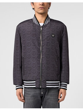 PHILIPP PLEIN PHILIPP PLEIN Bunda bomber 31145 Černá Regular Fit