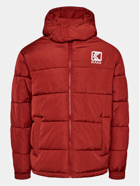 Karl Kani Karl Kani Vatovaná bunda Og Hooded 6076047 Červená Regular Fit
