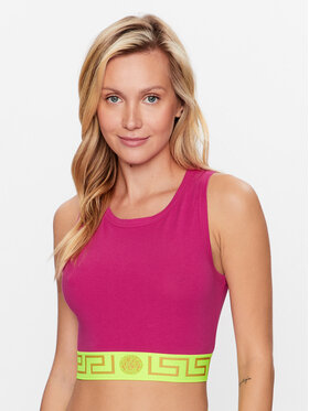 Versace Versace Top 1008598 Ružová Slim Fit