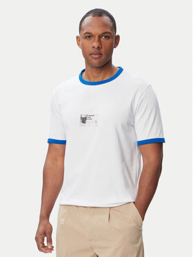 HUGO HUGO T-Shirt Nurangler 50566025 Weiß Sharp Fit