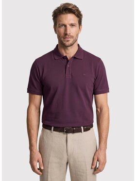Pako Lorente Pako Lorente Polo P26WF-TX-010 Fioletowy Straight Fit