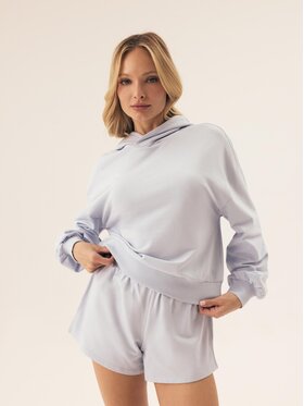 Esotiq Esotiq Bluza 42400 Niebieski Regular Fit