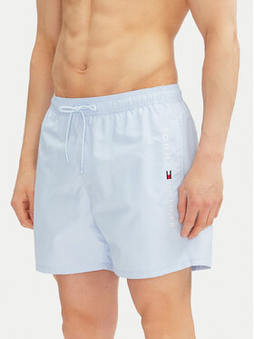 Tommy Hilfiger Tommy Hilfiger Szorty kąpielowe UM0UM03258 Błękitny Regular Fit
