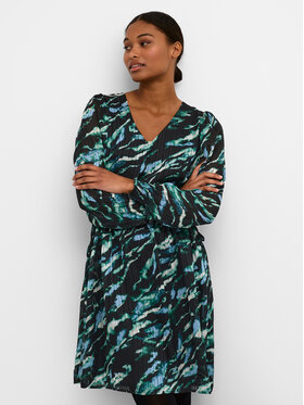 Kaffe Kaffe Vsakodnevna obleka Chucky 10508128 Zelena Regular Fit