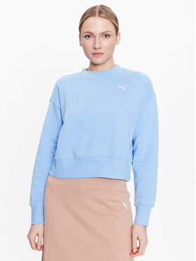 Puma Puma Majica dugih rukava Her 673109 Plava Relaxed Fit