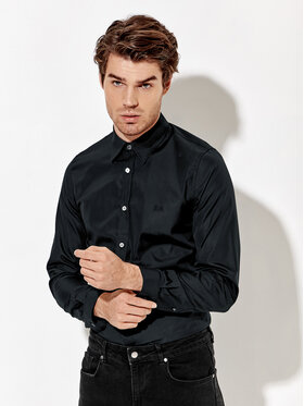 Rage Age Rage Age Chemise BlackJack Noir Slim Fit