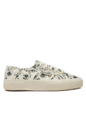 Superga Superga Πάνινα παπούτσια Sketched Flowers 2750 S6122NW Μπεζ