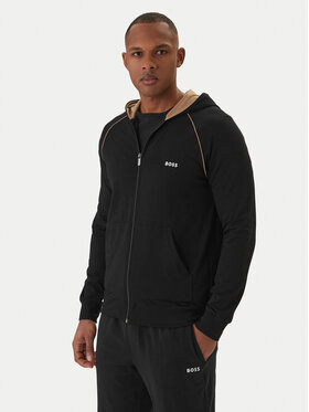 BOSS BOSS Pulóver Mix&Match 50515313 Fekete Regular Fit