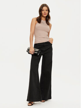 Guess Guess Marškinėliai W4RP43 KAZH2 Smėlio Slim Fit