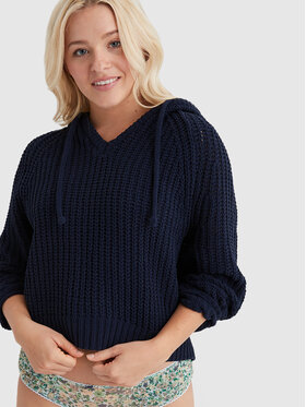 aerie aerie Пуловер 065-0745-2239 Тъмносин Regular Fit