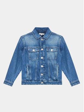 Tommy Hilfiger Tommy Hilfiger Дънково яке KS0KS00404 D Син Oversize
