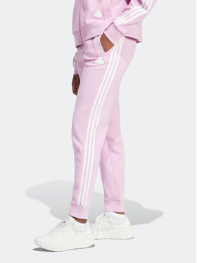 adidas adidas Teplákové nohavice Future Icons 3-Stripes IM2546 Ružová Regular Fit