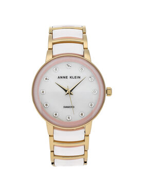 Anne Klein Anne Klein Zegarek AK-2672LPGB Różowy