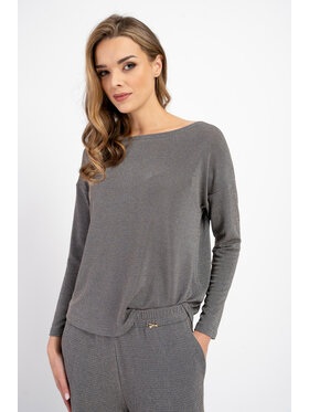 CLICK CLICK Blúzka 70-812 Strieborná Comfortable Fit
