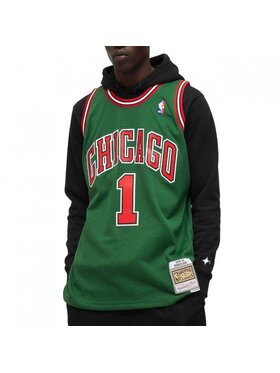 Mitchell & Ness Mitchell & Ness Tank top NBA SWINGMAN CHICAGO BULLS DERRICK ROSE Zelená Regular Fit