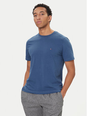 Tommy Hilfiger Tommy Hilfiger T-Shirt Ess Seasonal MW0MW39995 Niebieski Regular Fit