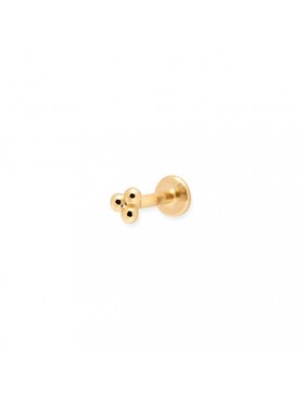 ANIA KRUK ANIA KRUK Piercing SRUKS0850Z Żółte złocenie