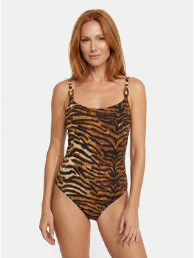 Chantelle Chantelle Μαγιό Vita C1A7R0 Καφέ