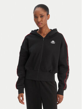 Kappa Kappa Mikina Banda Clarise 32261BW Čierna Regular Fit