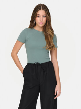 JDY JDY Футболка Cirkeline 15307860 Голубий Slim Fit