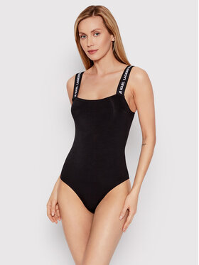 KARL LAGERFELD KARL LAGERFELD Body Logo 220W2100 Čierna Slim Fit