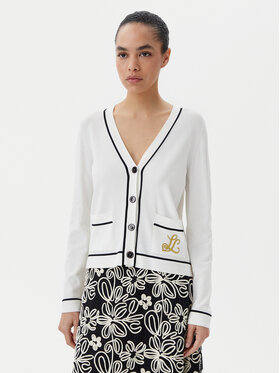 Luisa Spagnoli Luisa Spagnoli Strickjacke Canaria 100003 Écru Regular Fit