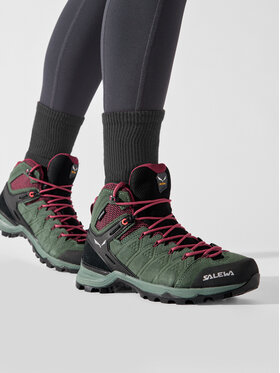 Salewa Trekking čevlji Ws Alp Mate Mid Wp 61385-5085 Zelena