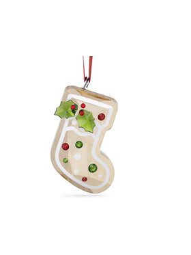 Swarovski Swarovski Ozdoba Holiday Cheers Piernikowe skarpeta 5681581 Brązowy