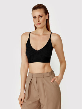 Simple Simple Felső TPD002 Fekete Slim Fit