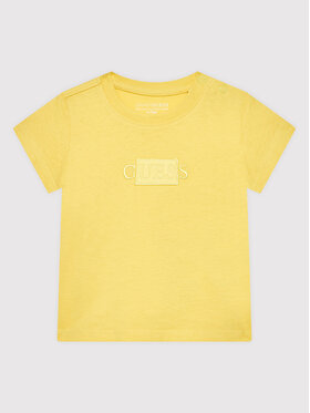 Guess Guess T-shirt H2GI01 I3Z11 Žuta Regular Fit