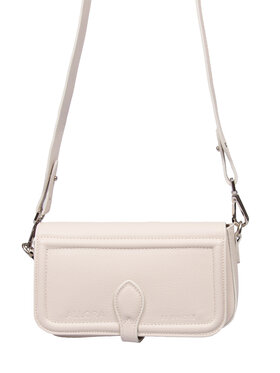 ALLORA BE UNIQUE ALLORA BE UNIQUE Torebka crossbody 100% skóra Écru
