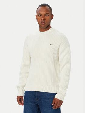 Calvin Klein Jeans Calvin Klein Jeans Džemperis LV04RH328G Krēmkrāsas Regular Fit