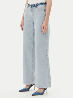 Guess Jeans Guess Jeans Blugi W5YA0Y D5M56 Albastru Wide Leg