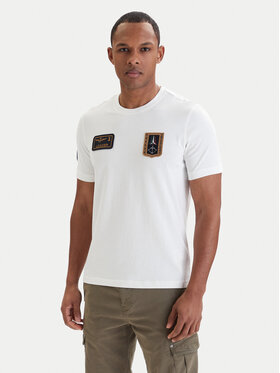 Aeronautica Militare Aeronautica Militare T-Shirt 261TS2544UJ00592 Bílá Regular Fit