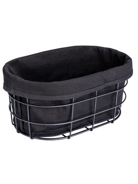MIAhome MIAhome Koszyk na chleb BLACKY Czarny