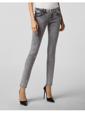 PHILIPP PLEIN PHILIPP PLEIN Jeansy 21889 Szary Slim Fit